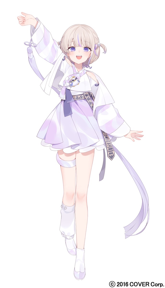 hololive ReGLOSS X ANIPLUS 韓服イラス