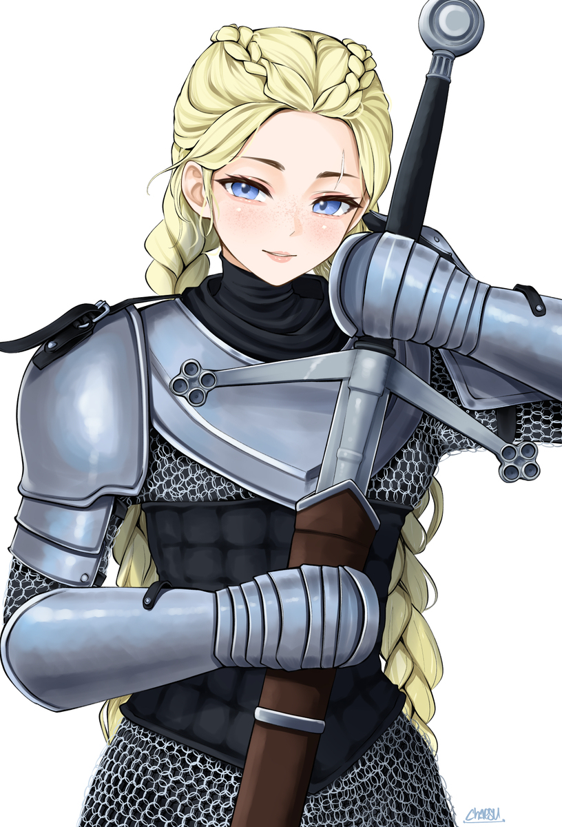 smiling knight