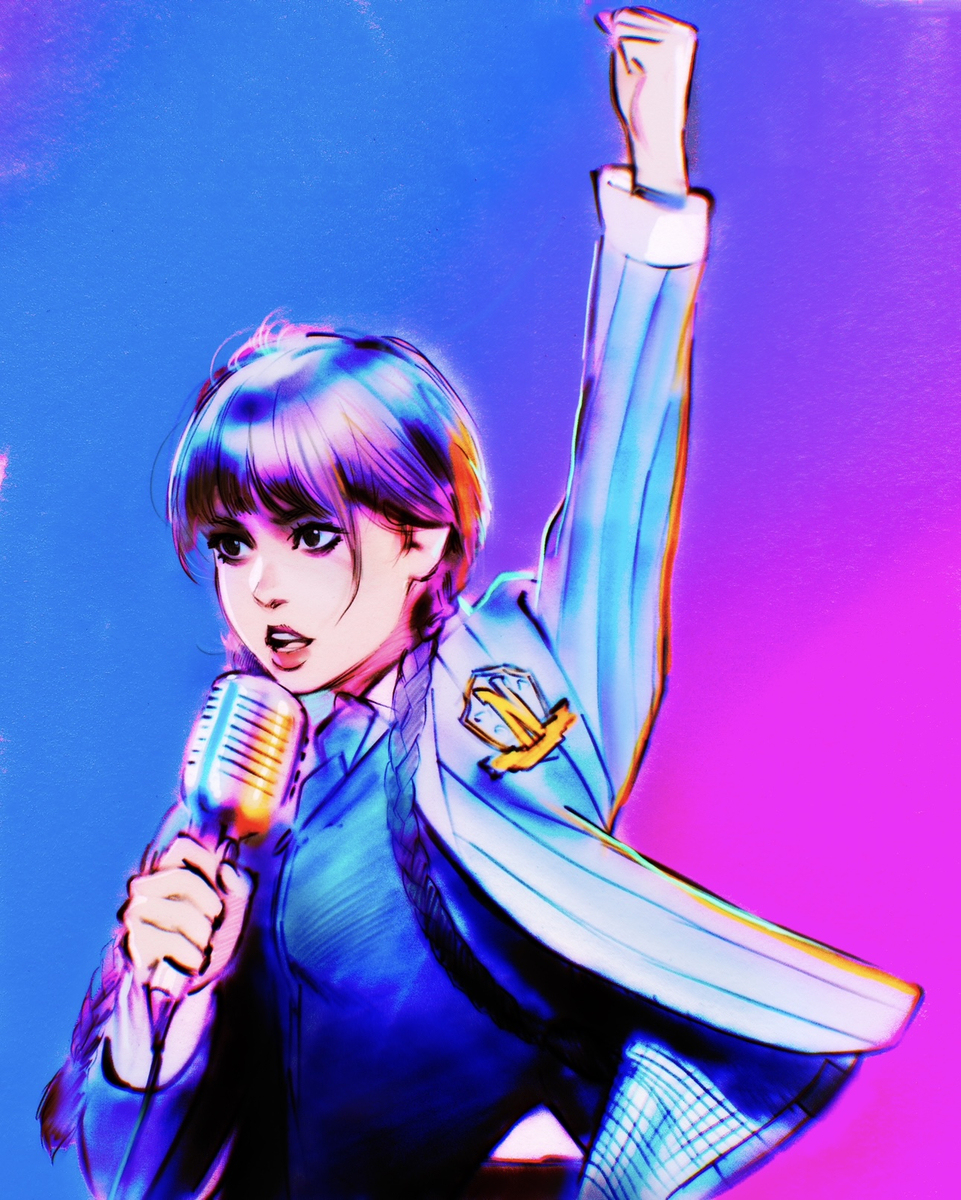 Wednesday fan art!