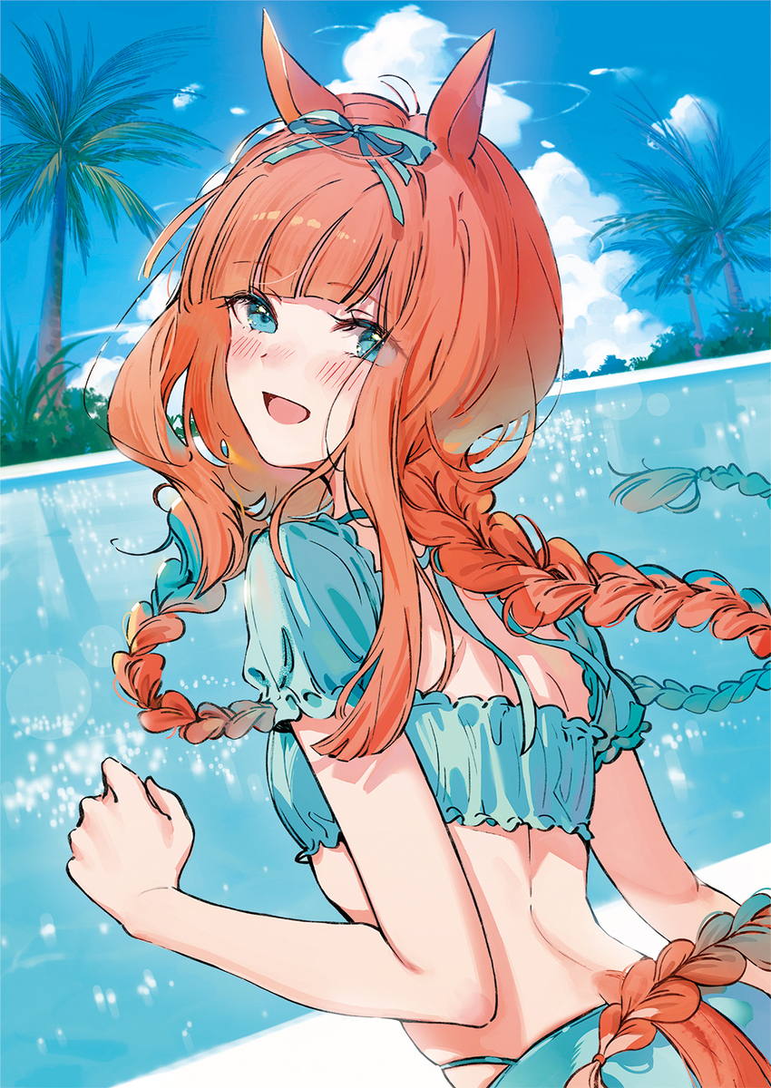 サイレンススズカ～プールで(2)