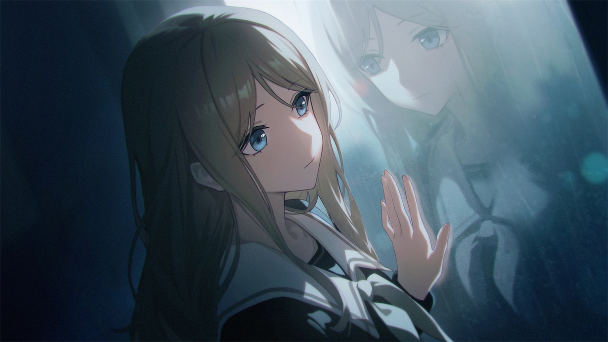 day55 雨粒に混ざる色