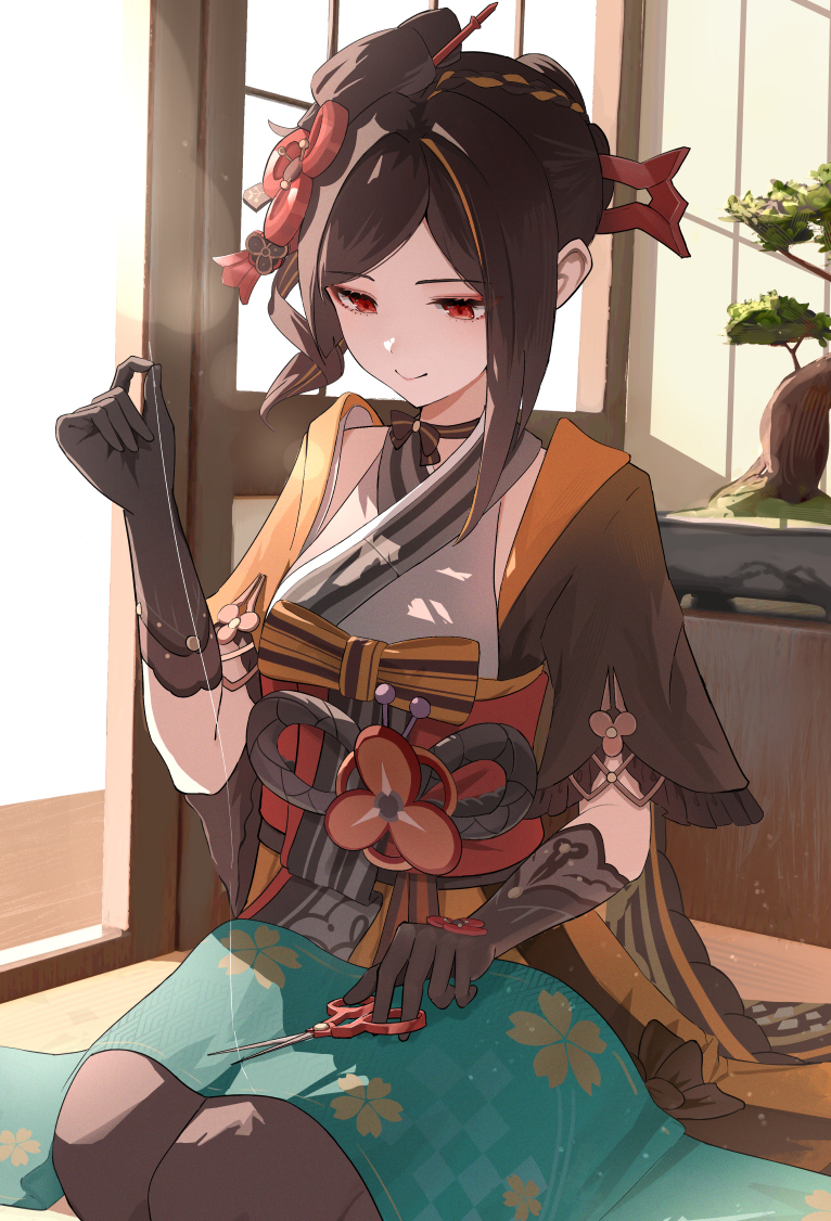 千織誕生日イラスト