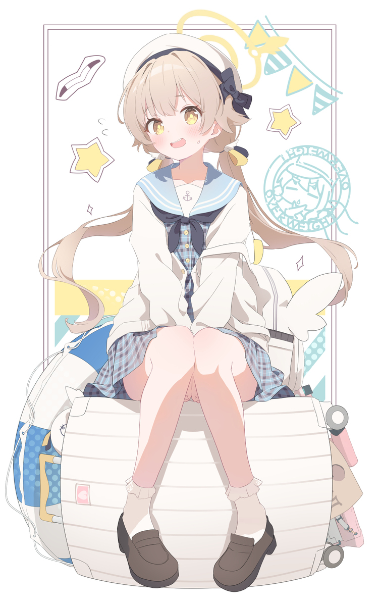 夏旅マリンコーデなヒフミちゃん⚓️