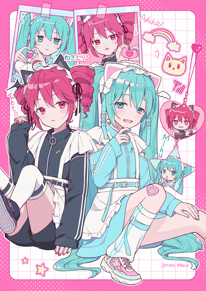 ジャージメイド ミク＆テト