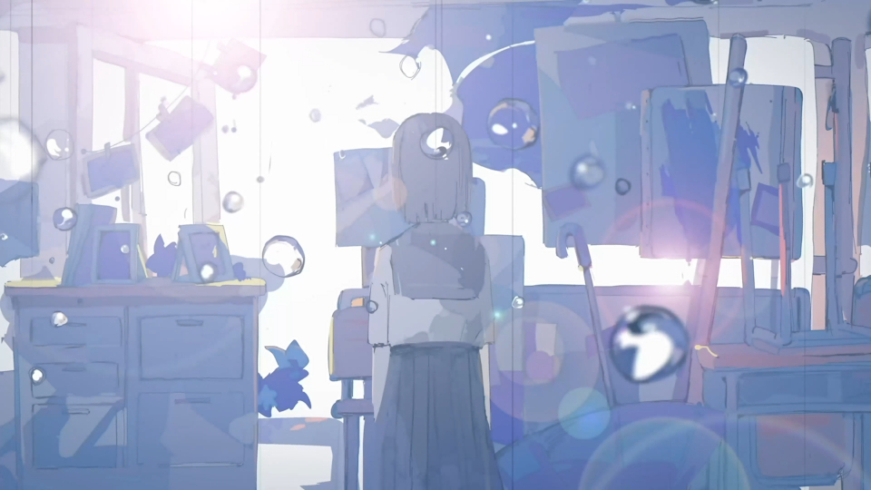 『静かな雨、藍の境界』MVを作りました📽️
