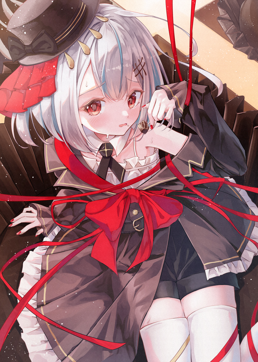 チョコレートに釣られた女の子を捕まえた