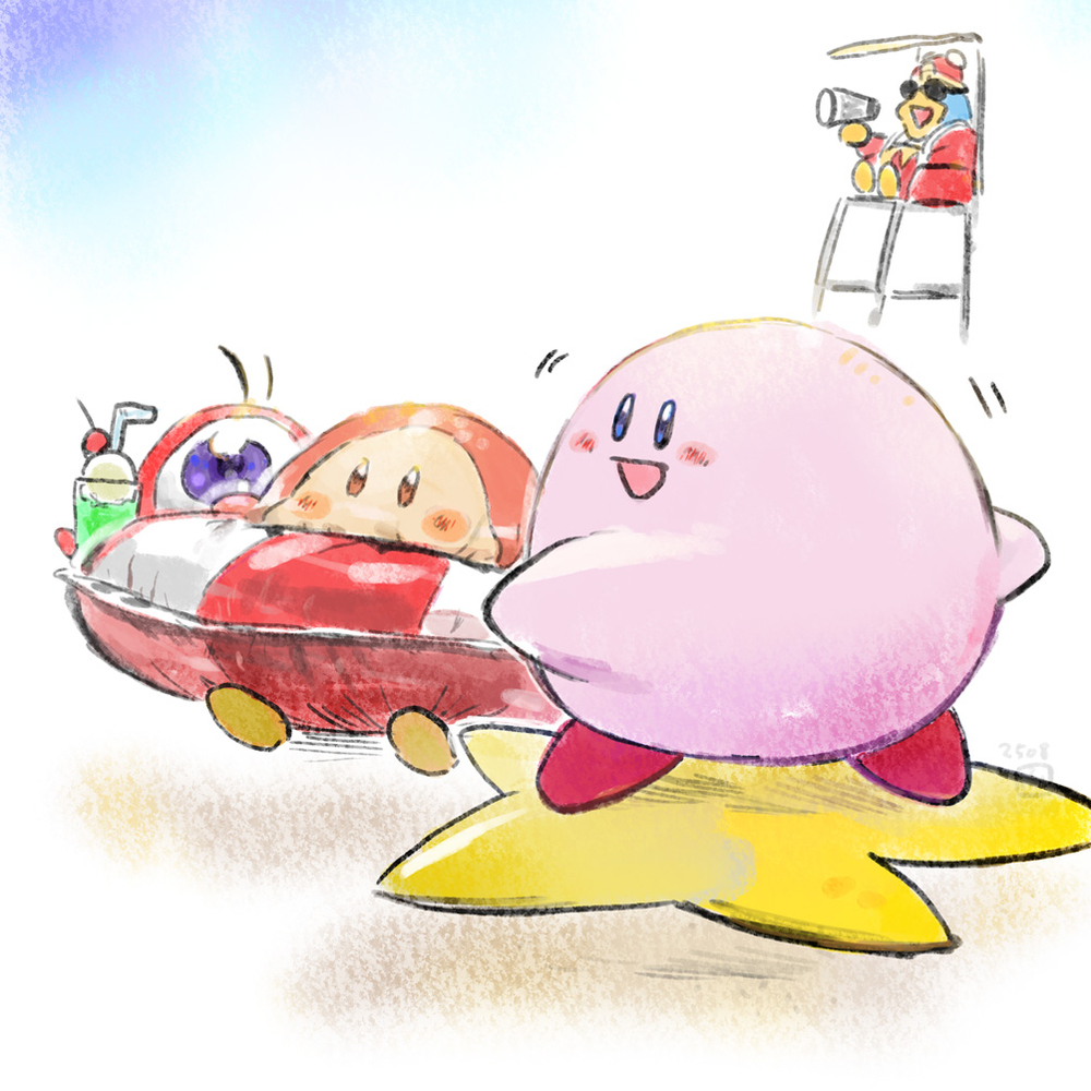 夏のカービィ