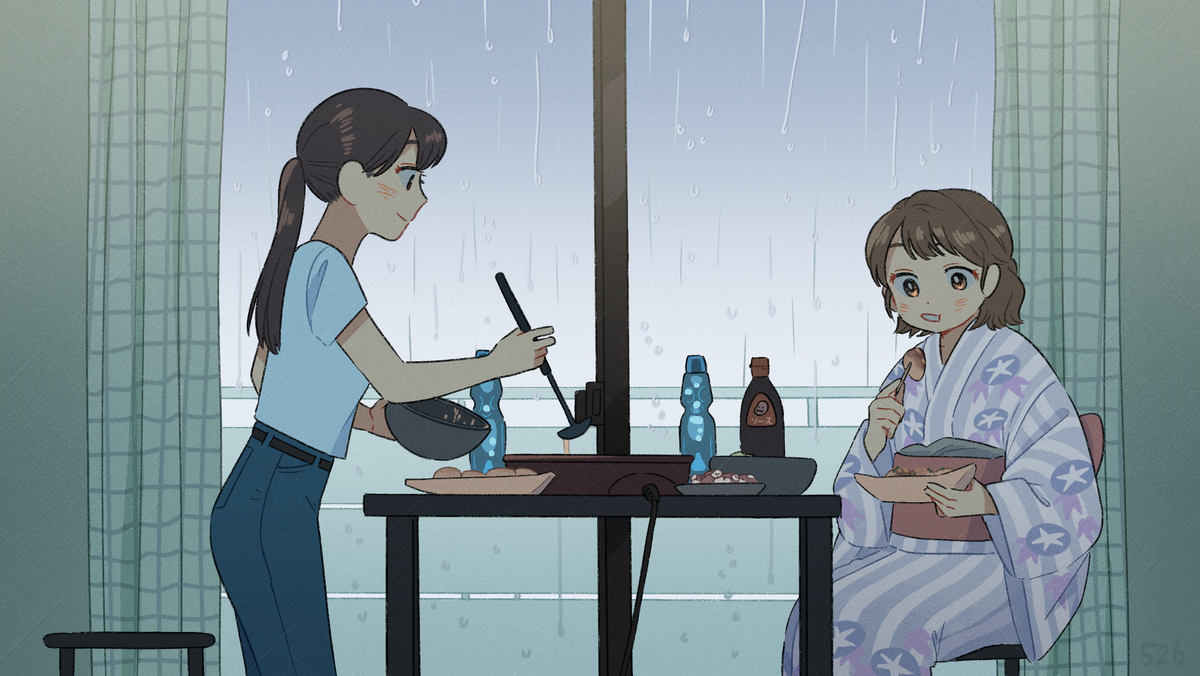 夏祭りは家で