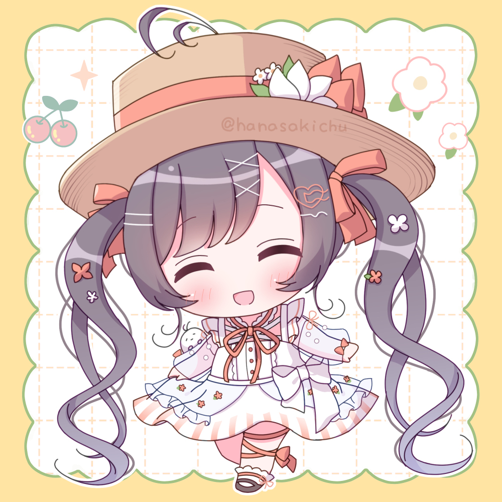 SDたここさん🦦🌧(新衣装ver)