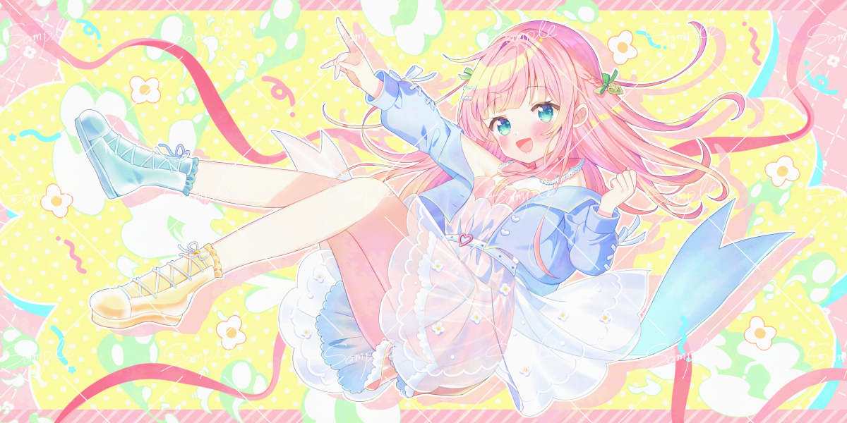 【お仕事】あまねももさん ワンマンライブメインビジュアル