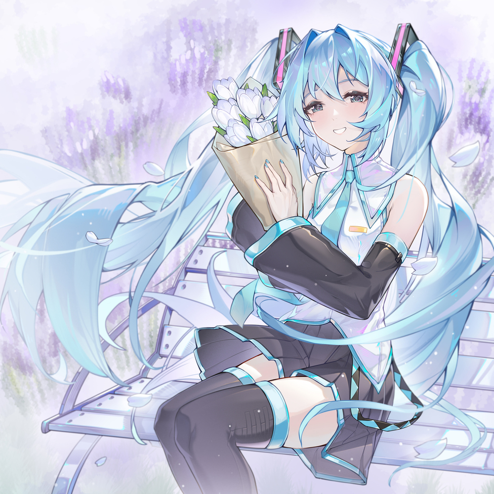 Happy birthday for miku~