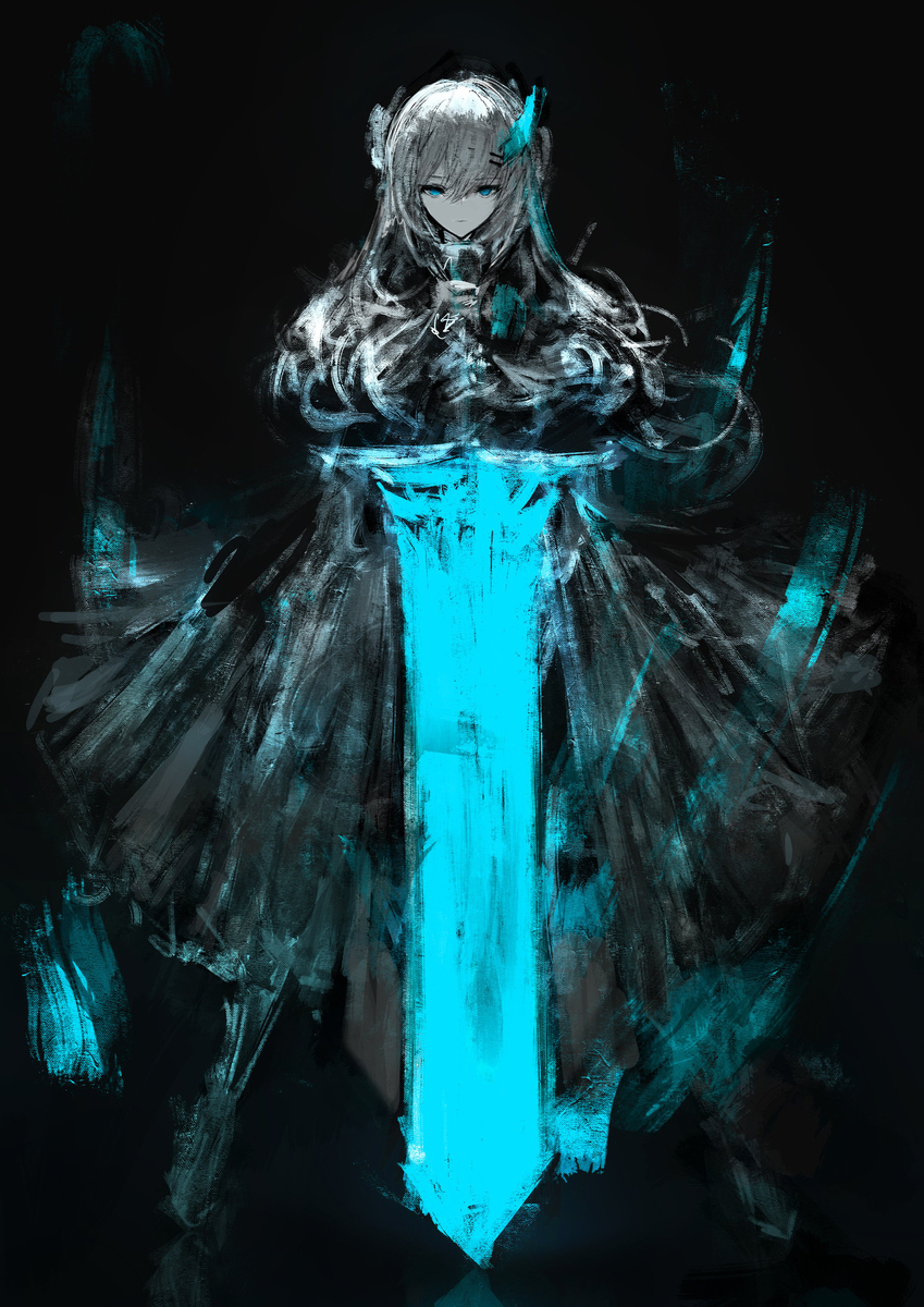 Aquamarine knight
