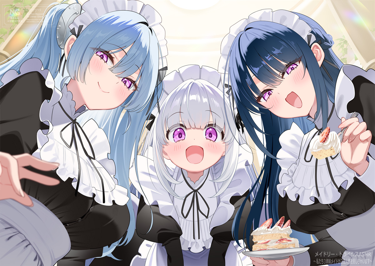 私たち３姉妹メイドがご主人様を癒しちゃいます