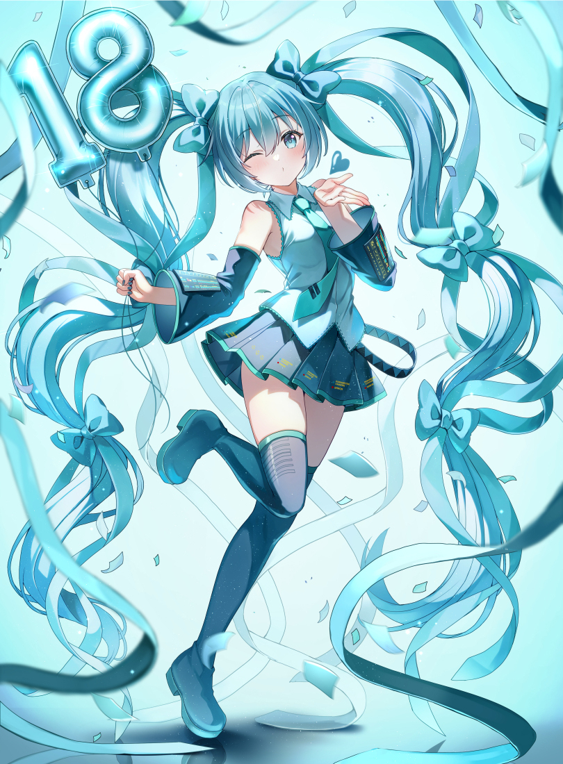 ミクさん１８ｔｈ♡
