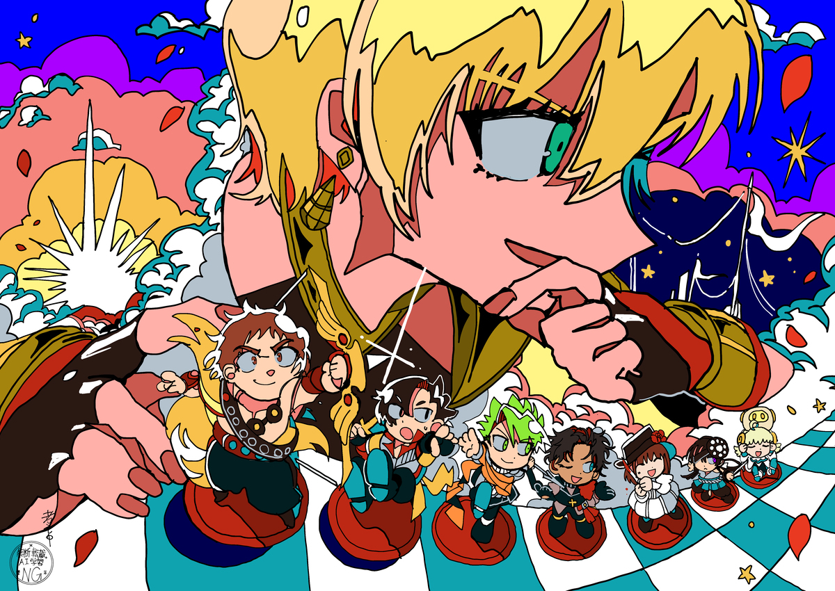fgo最近描いたやつ