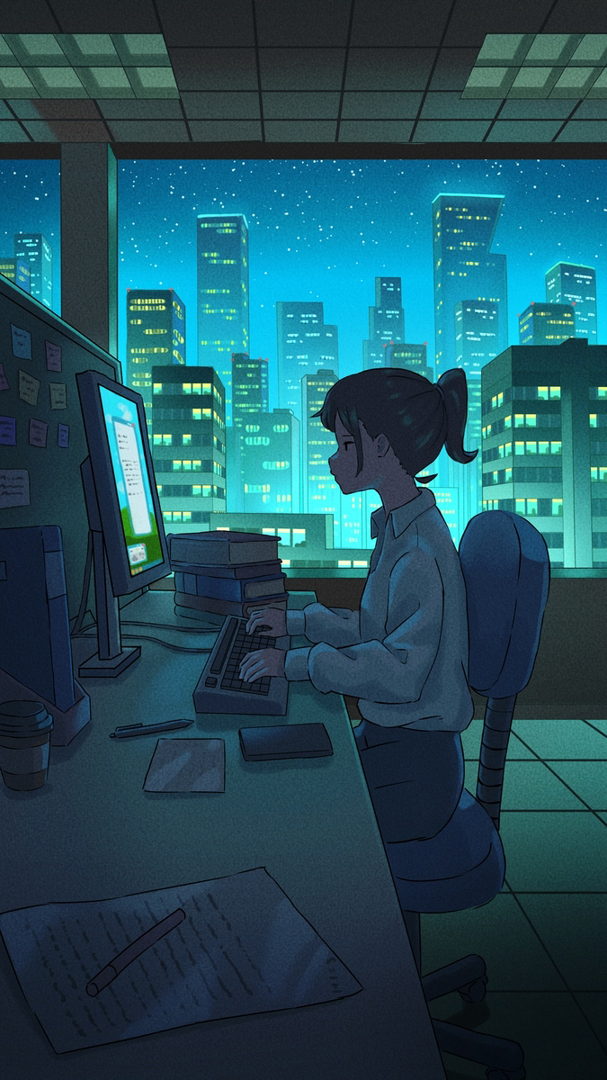 残業の輝き