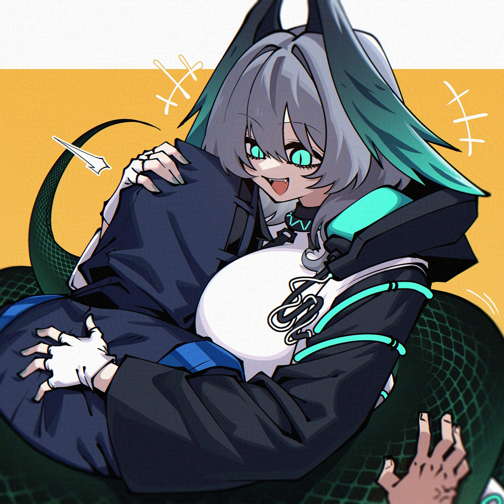 Snake hug