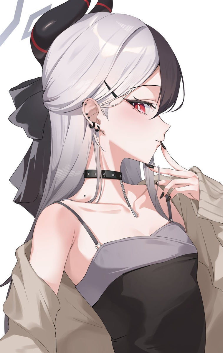 横顔