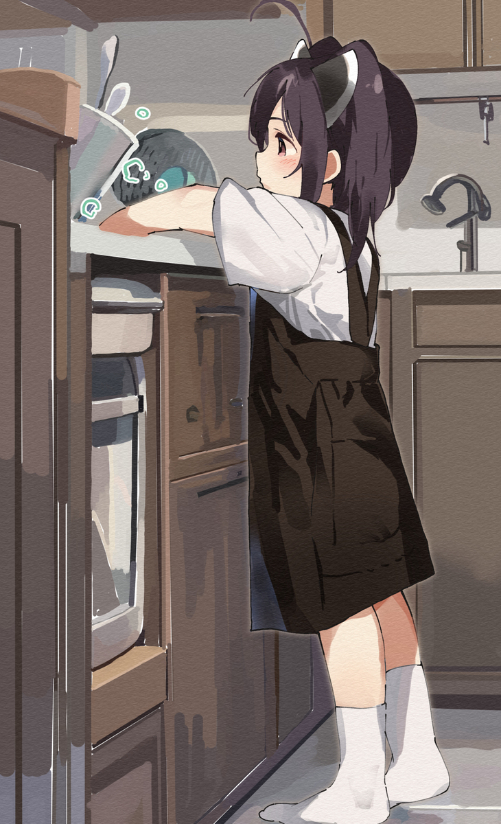 手伝いしてたきりたん