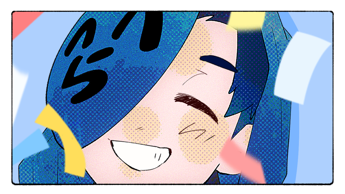 青いやつ周年記念動畫の切り抜き