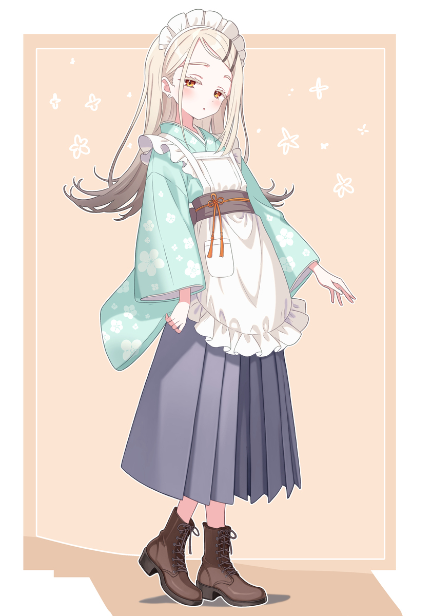 和服メイド篠澤さん