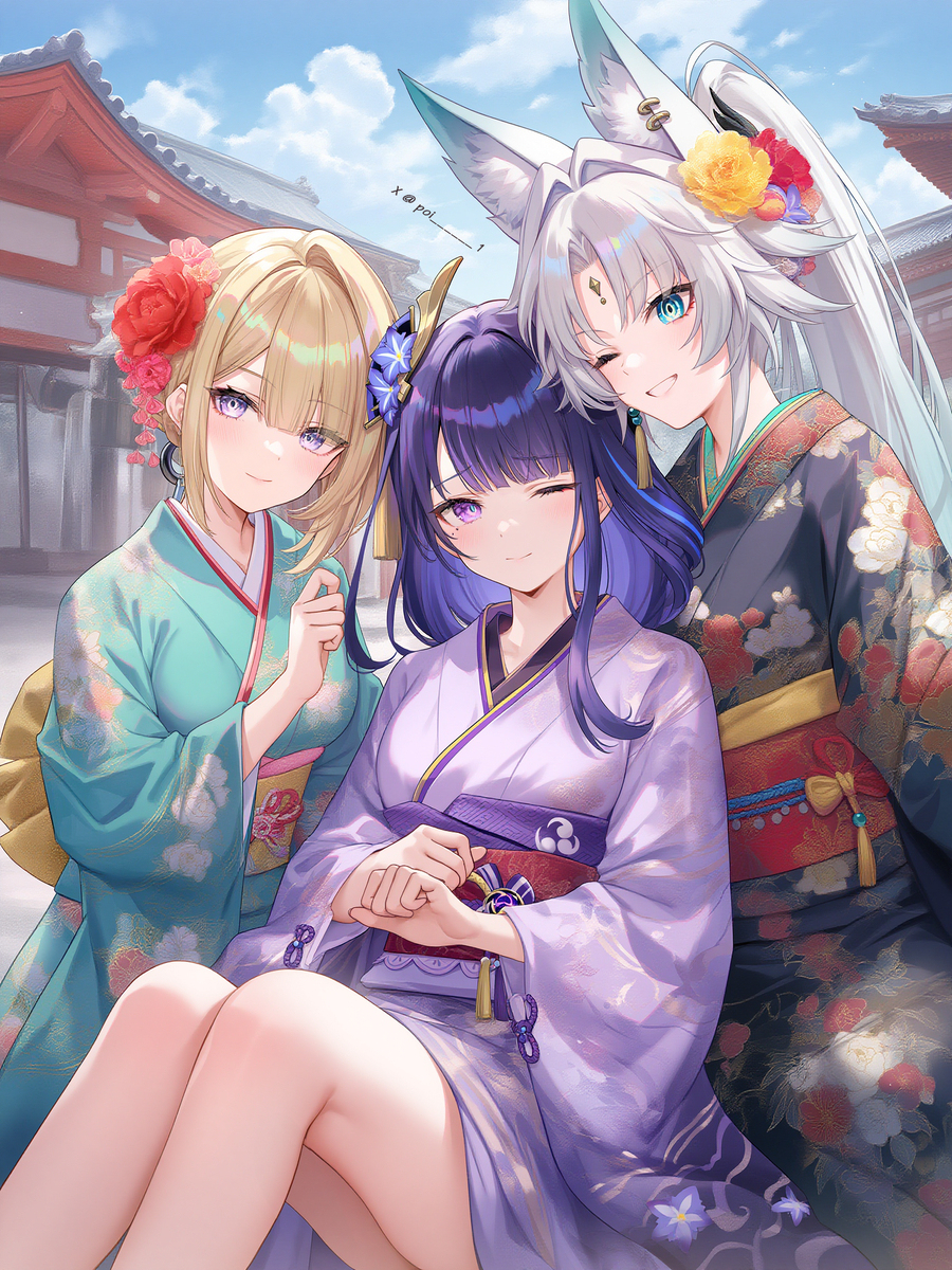 伊芙琳与雷神与飞霄