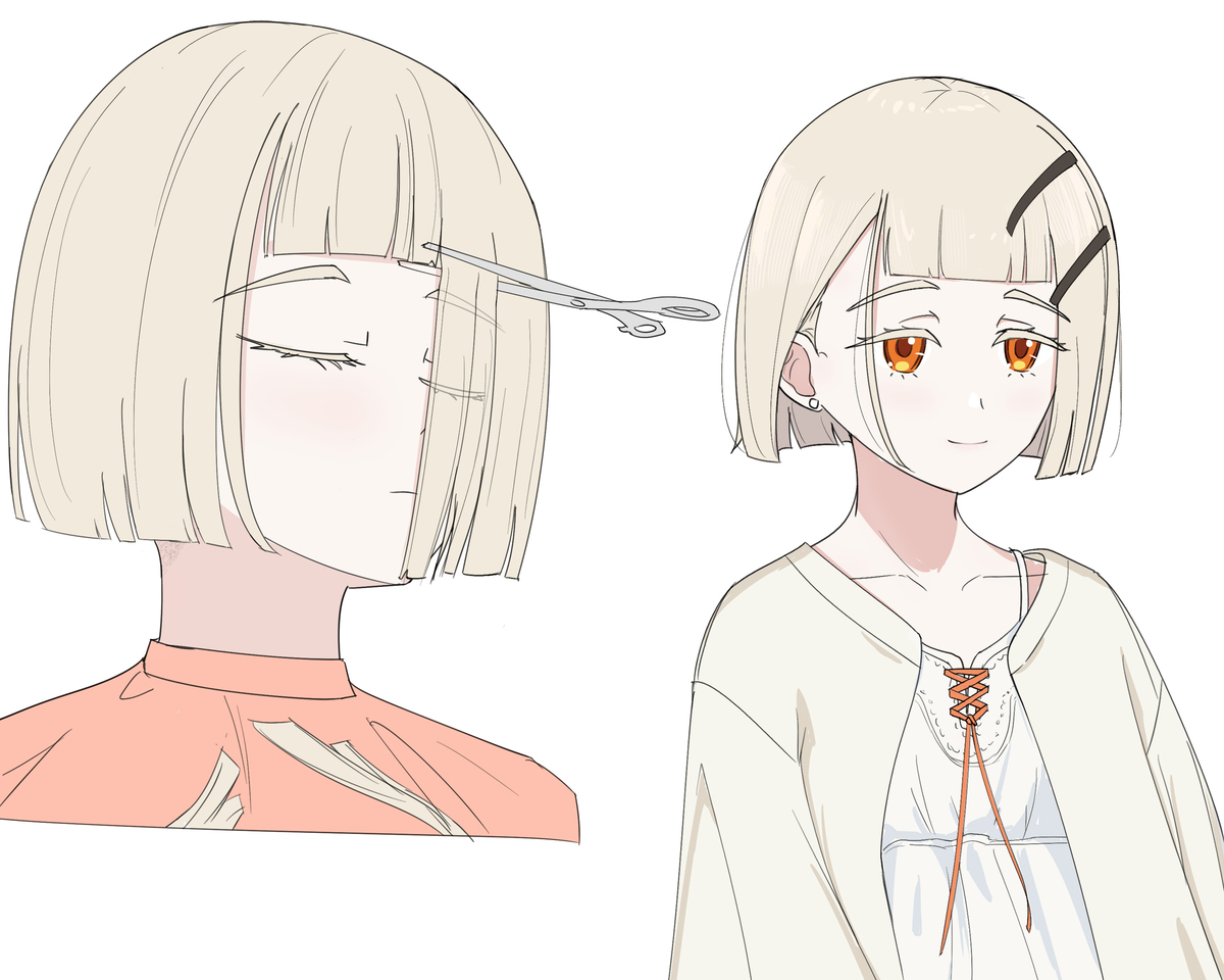 ボブの篠澤広 / Hiro Shinosawa bob cut