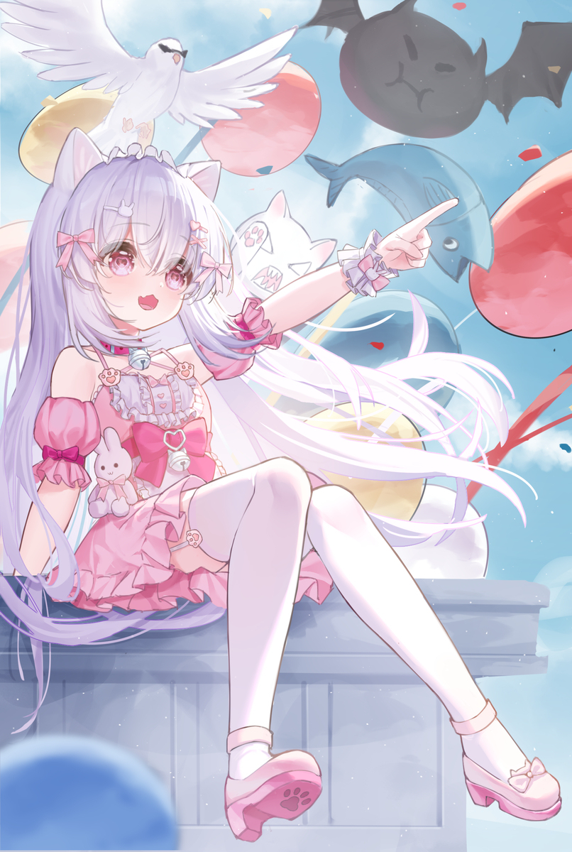 Day10白丝猫娘喵露露