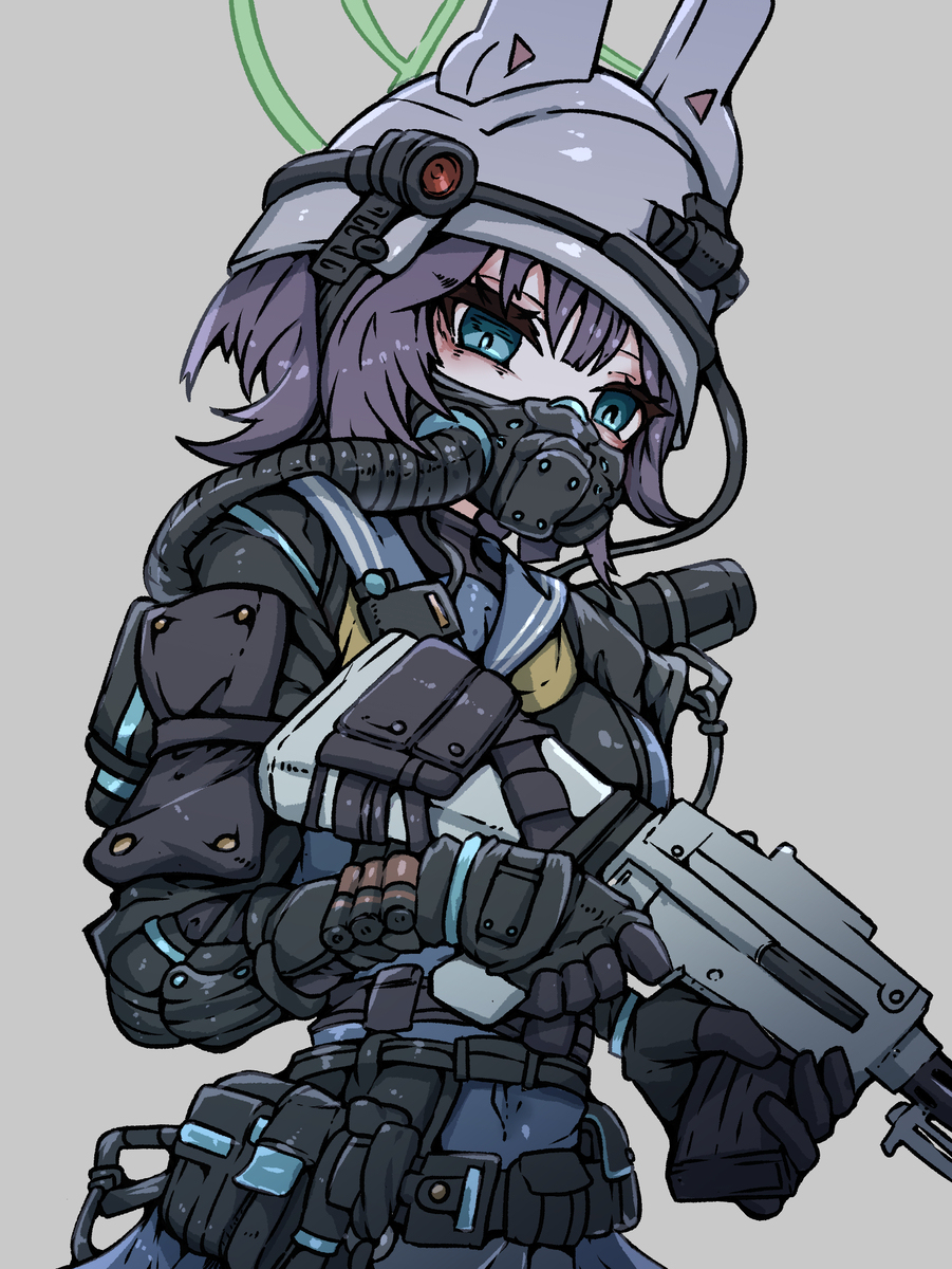 ブルアカ_特殊部隊装備_X(*´-`　)