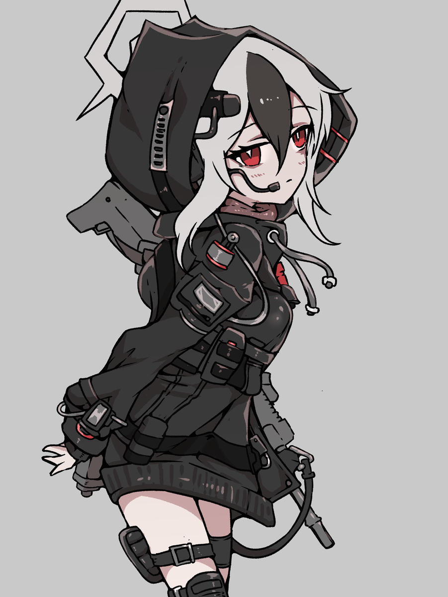 ブルアカ_特殊部隊装備_X(*´-`　)