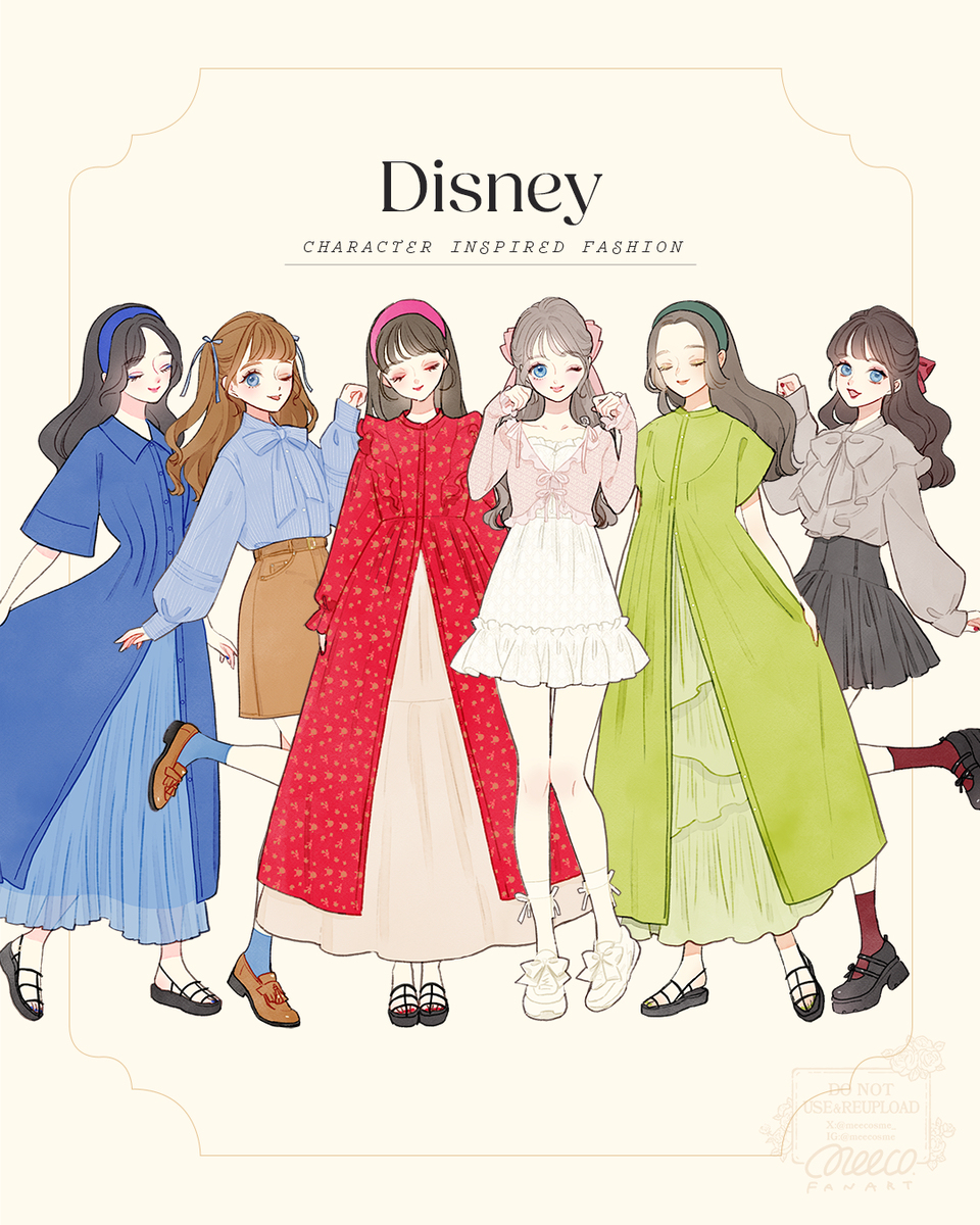 ディズニーイメージコーデまとめ