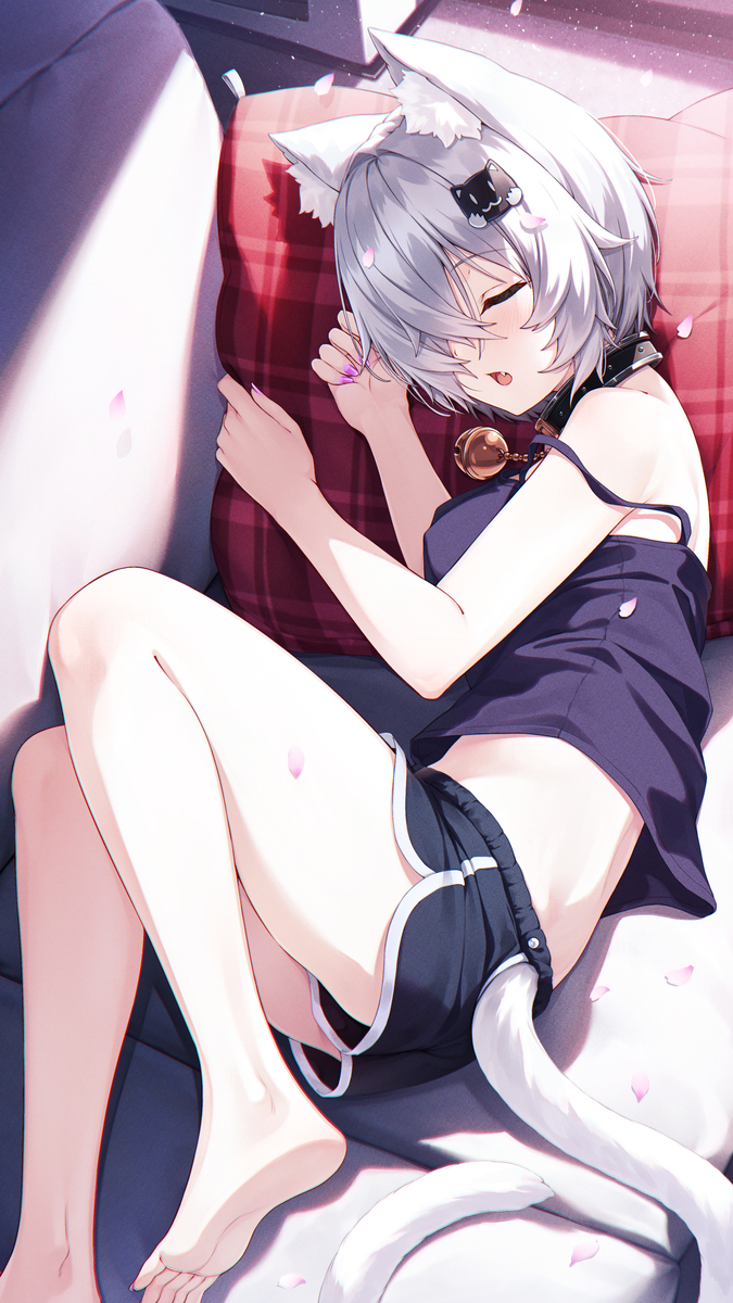 春のぽかぽか陽気でスヤスヤくおんちゃん
