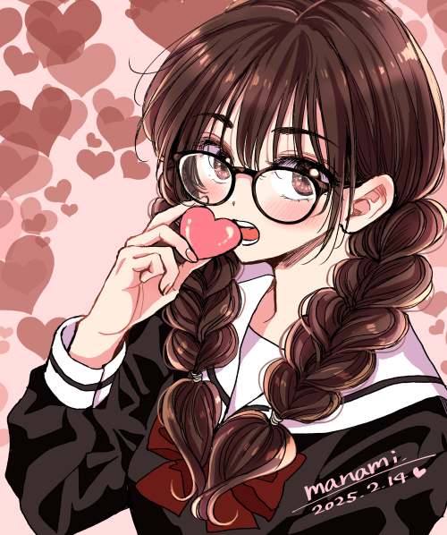 今年のバレンタイン絵