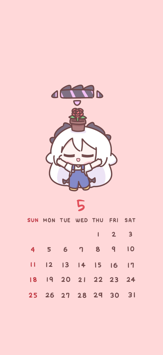 123 - May Calendar