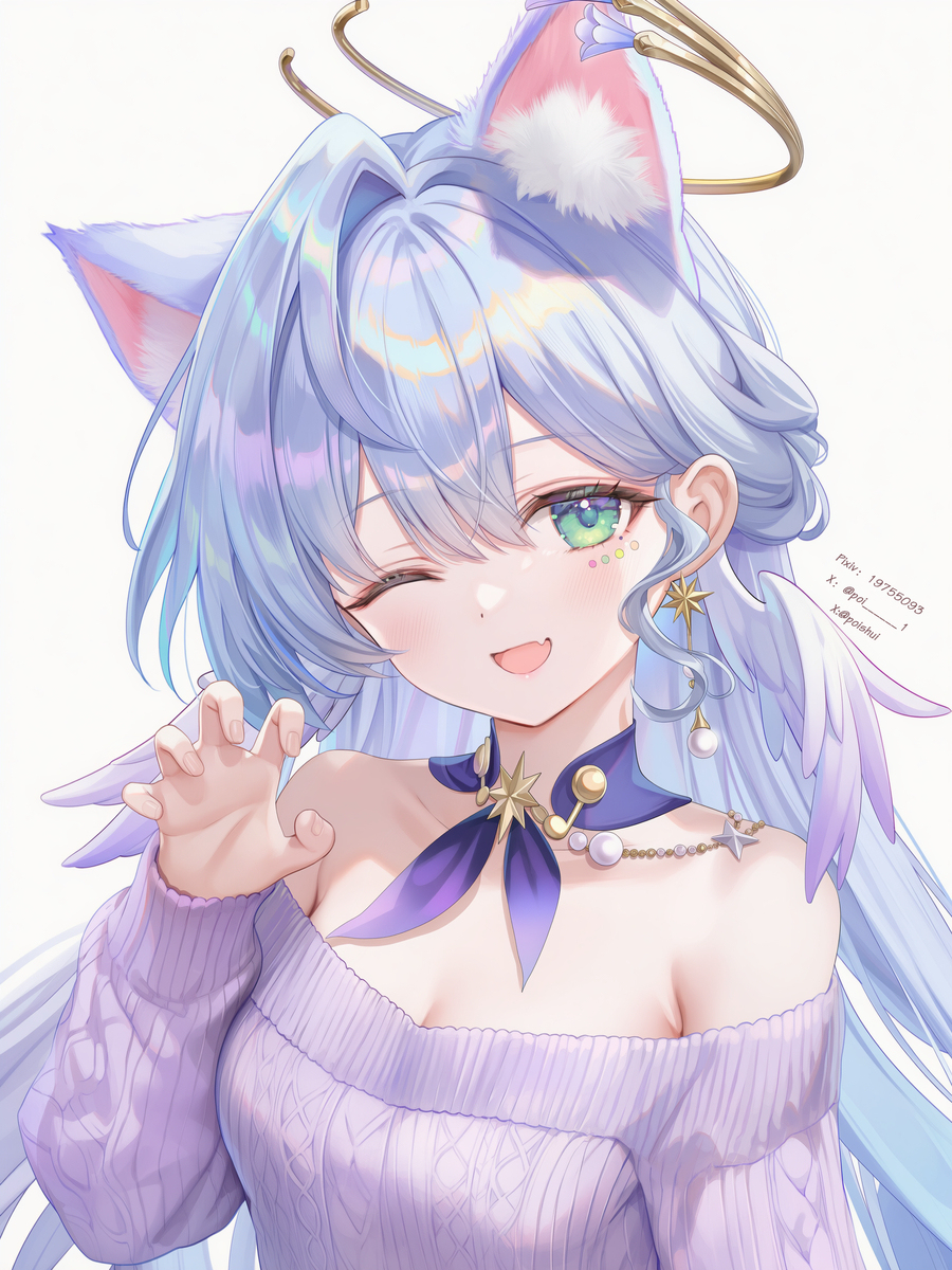 猫猫知更鸟