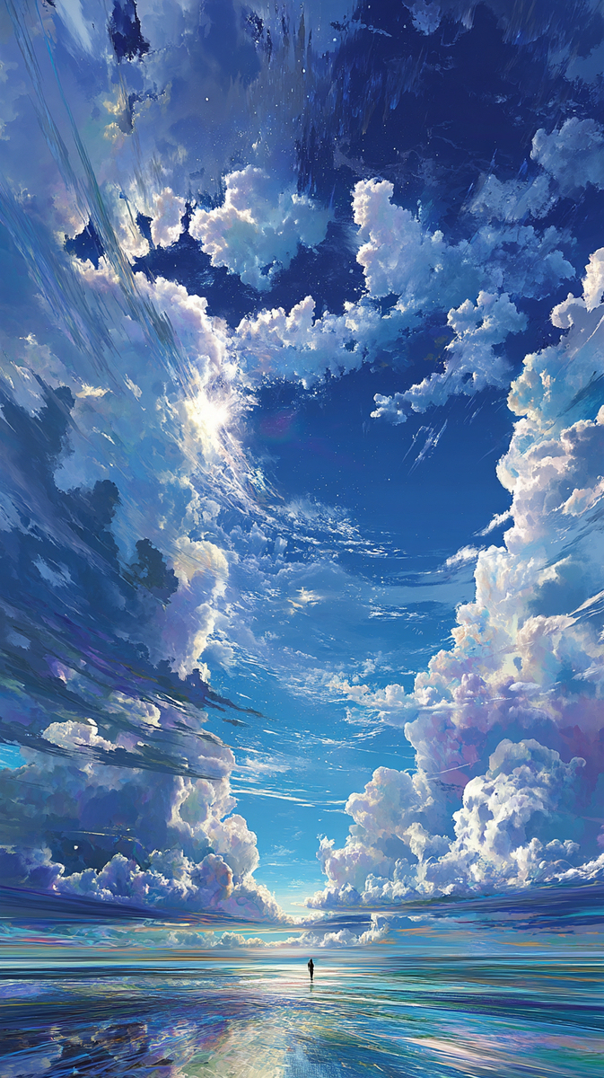 ドラマチックな夏の空