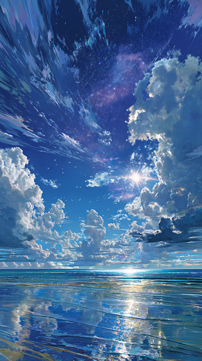 ドラマチックな夏の空