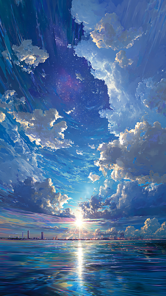 ドラマチックな夏の空