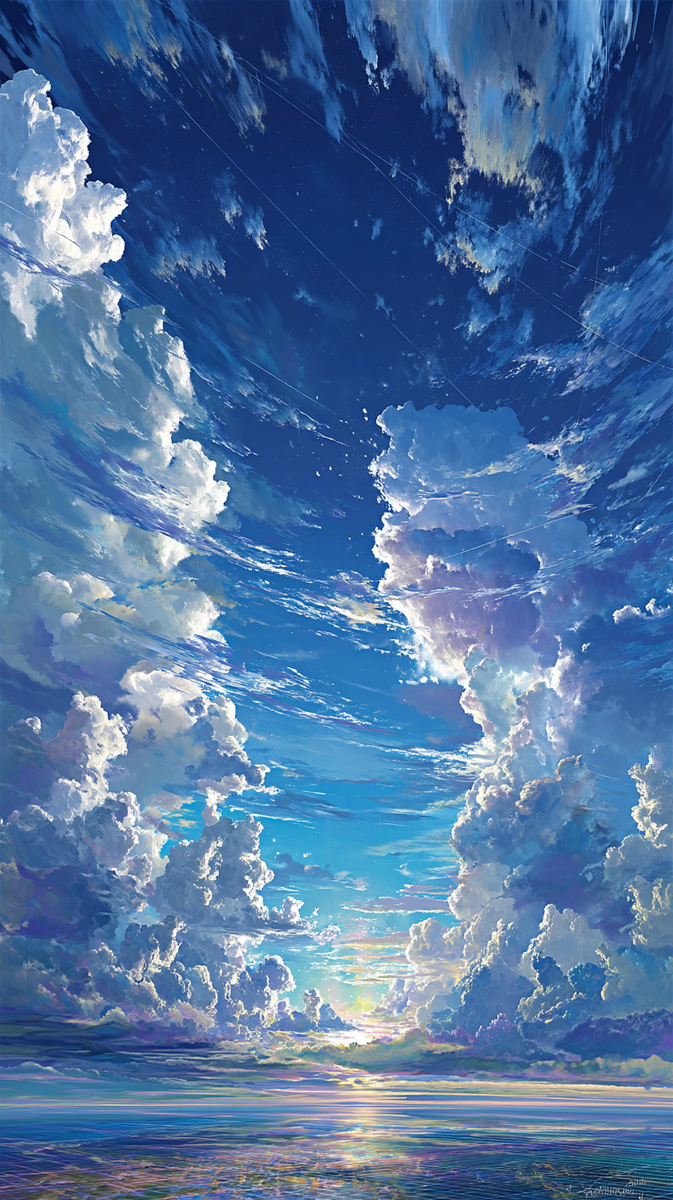 ドラマチックな夏の空