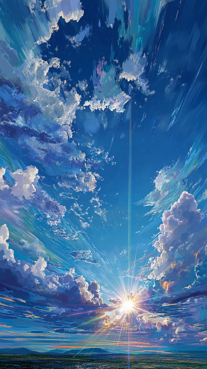 ドラマチックな夏の空