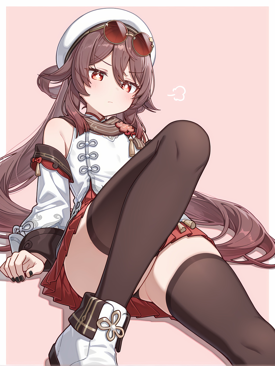 【お題箱】胡桃 (残雪に咲く紅)