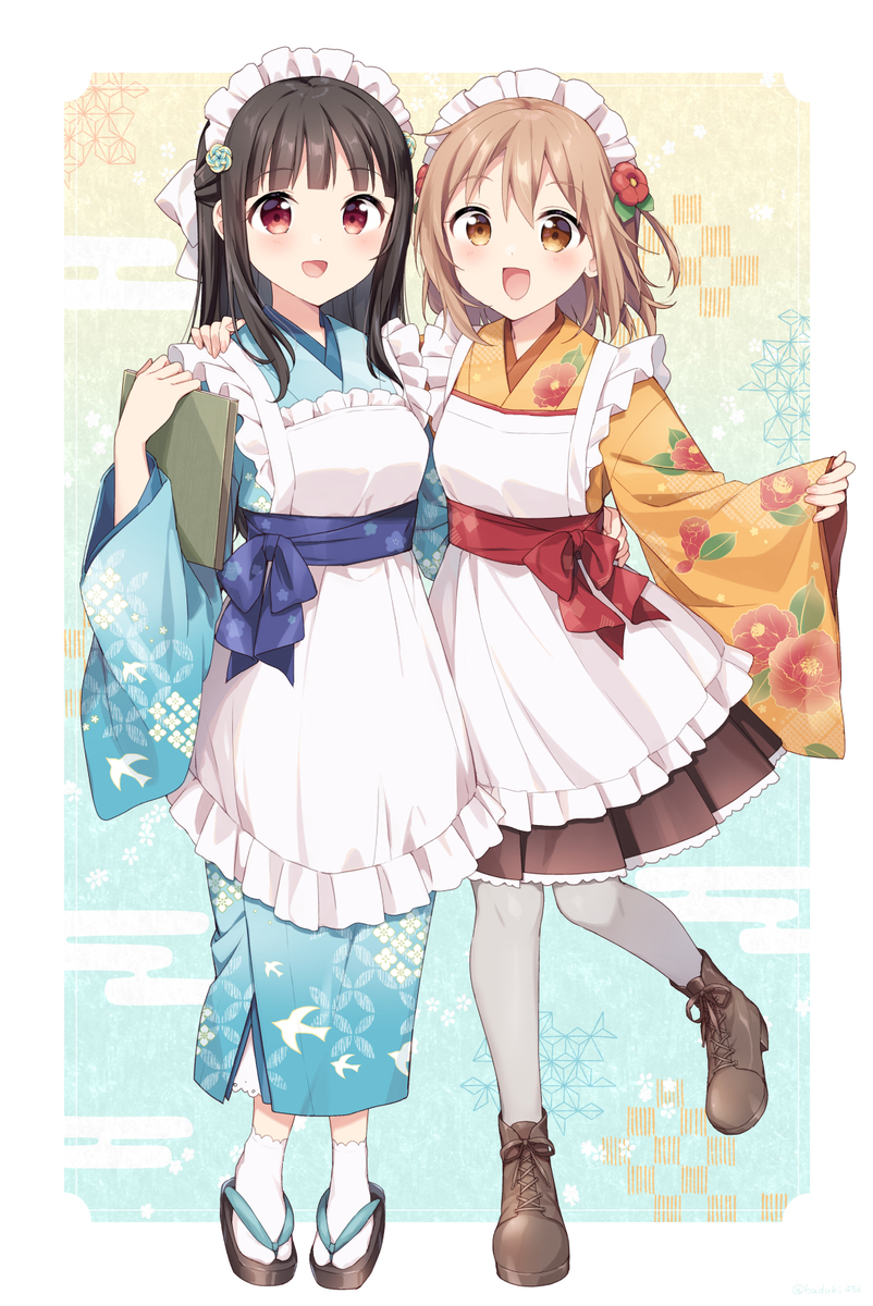 和メイドつばひよ