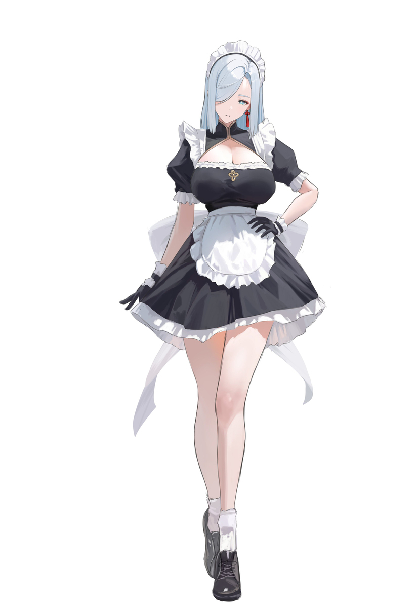 申鶴-miniskirt maid-