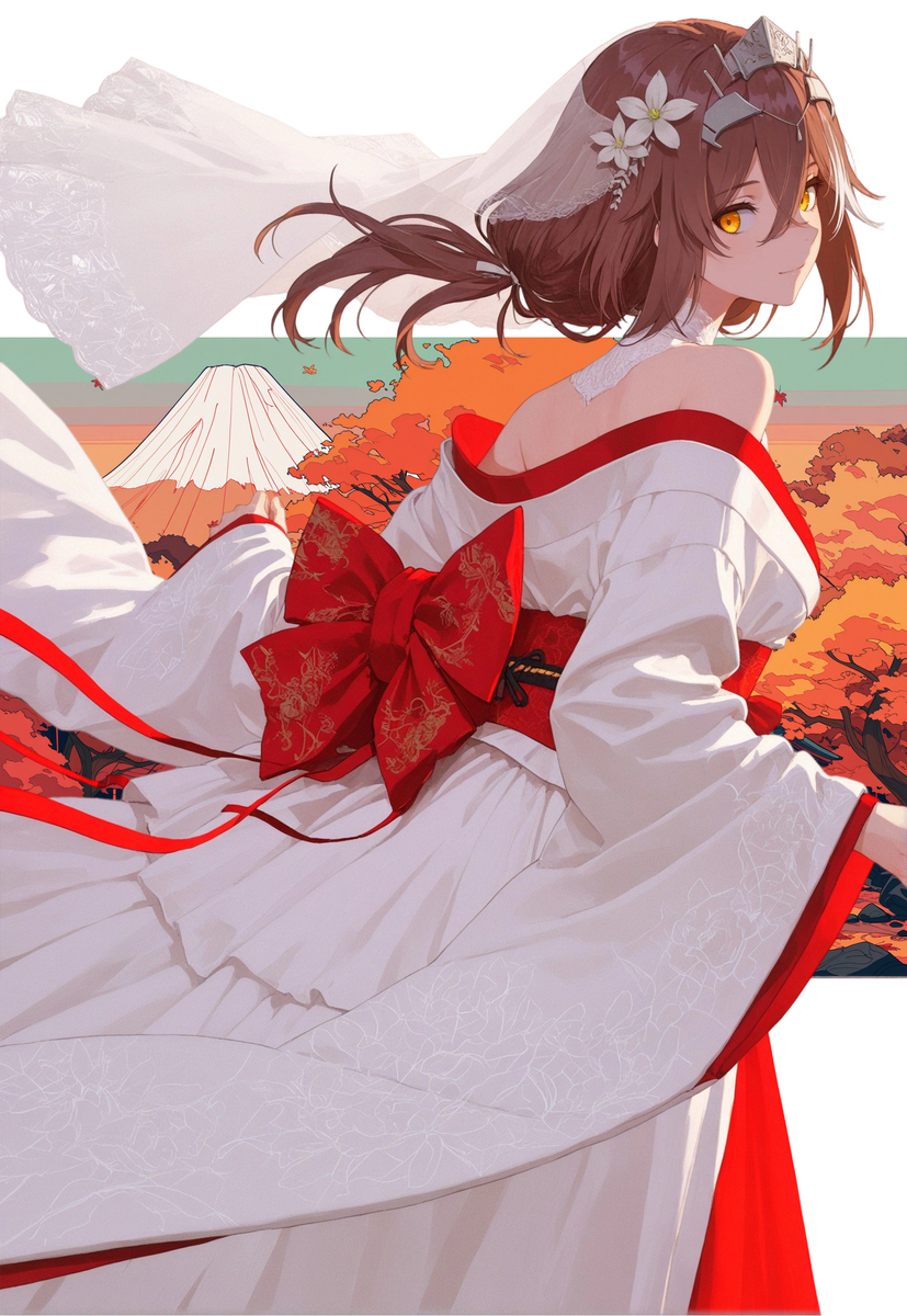 晴的婚服