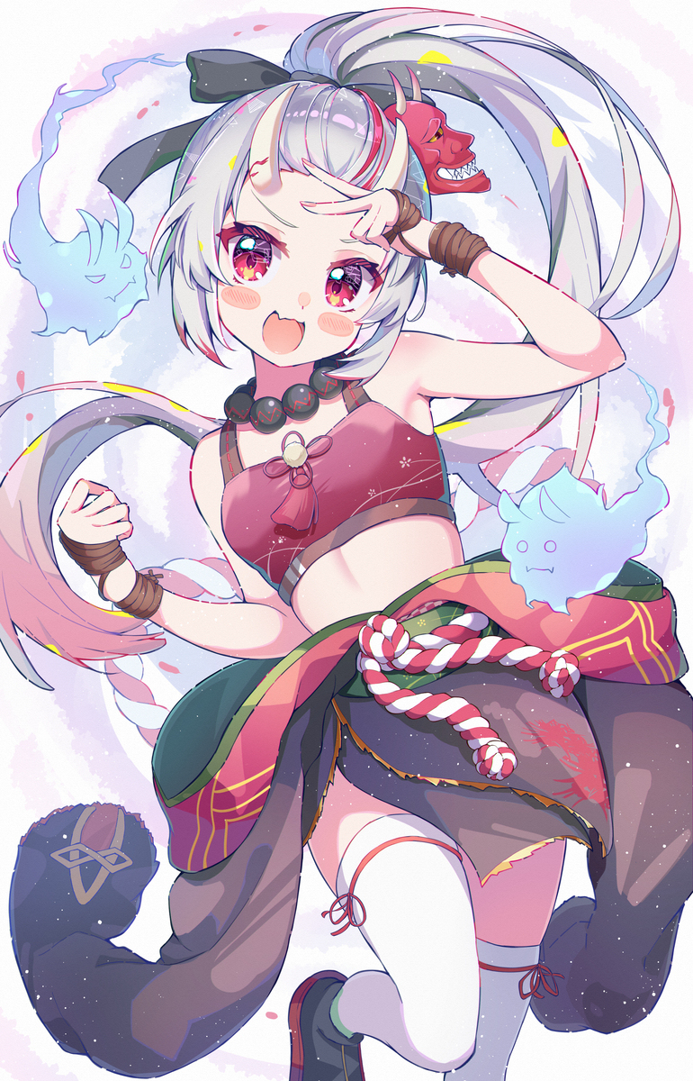 豪鬼衣装風のお嬢
