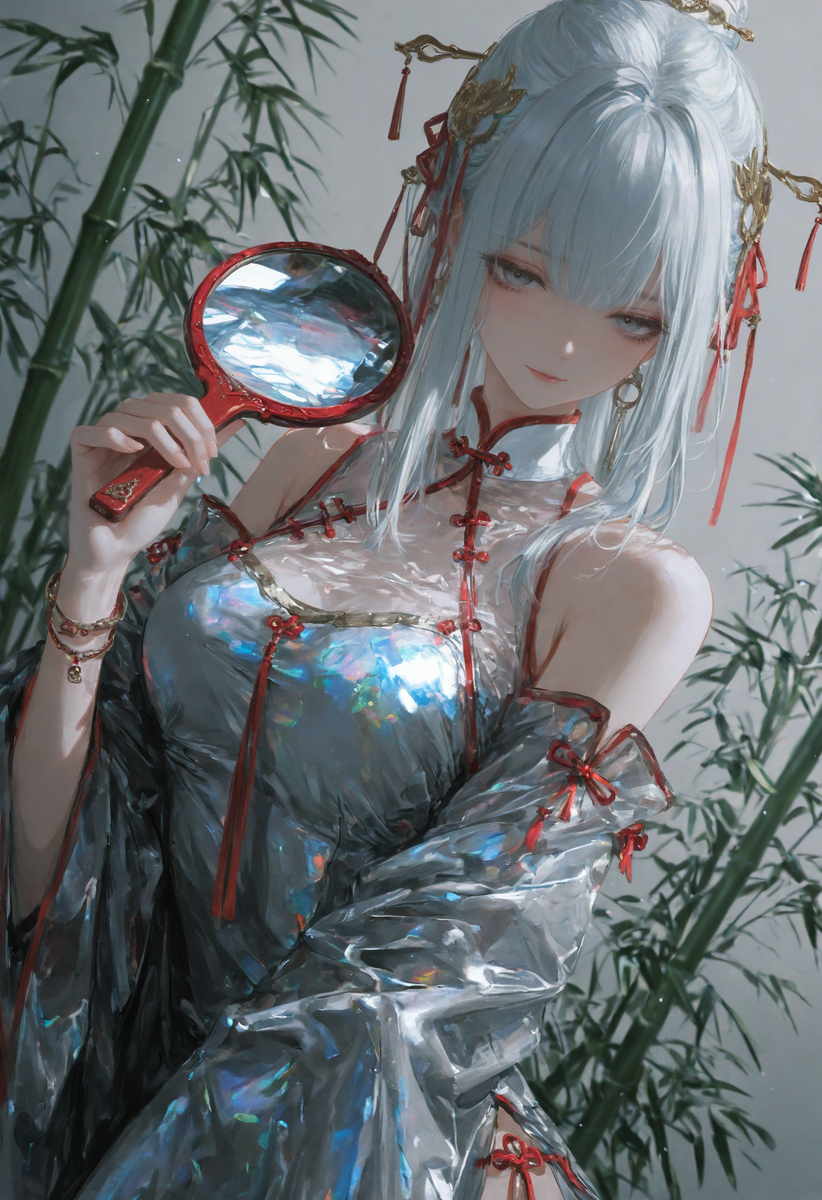 辰星-对镜贴花黄