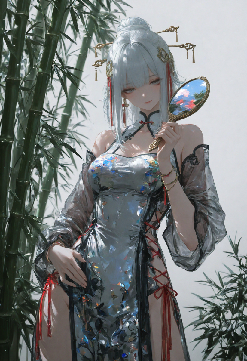 辰星-对镜贴花黄