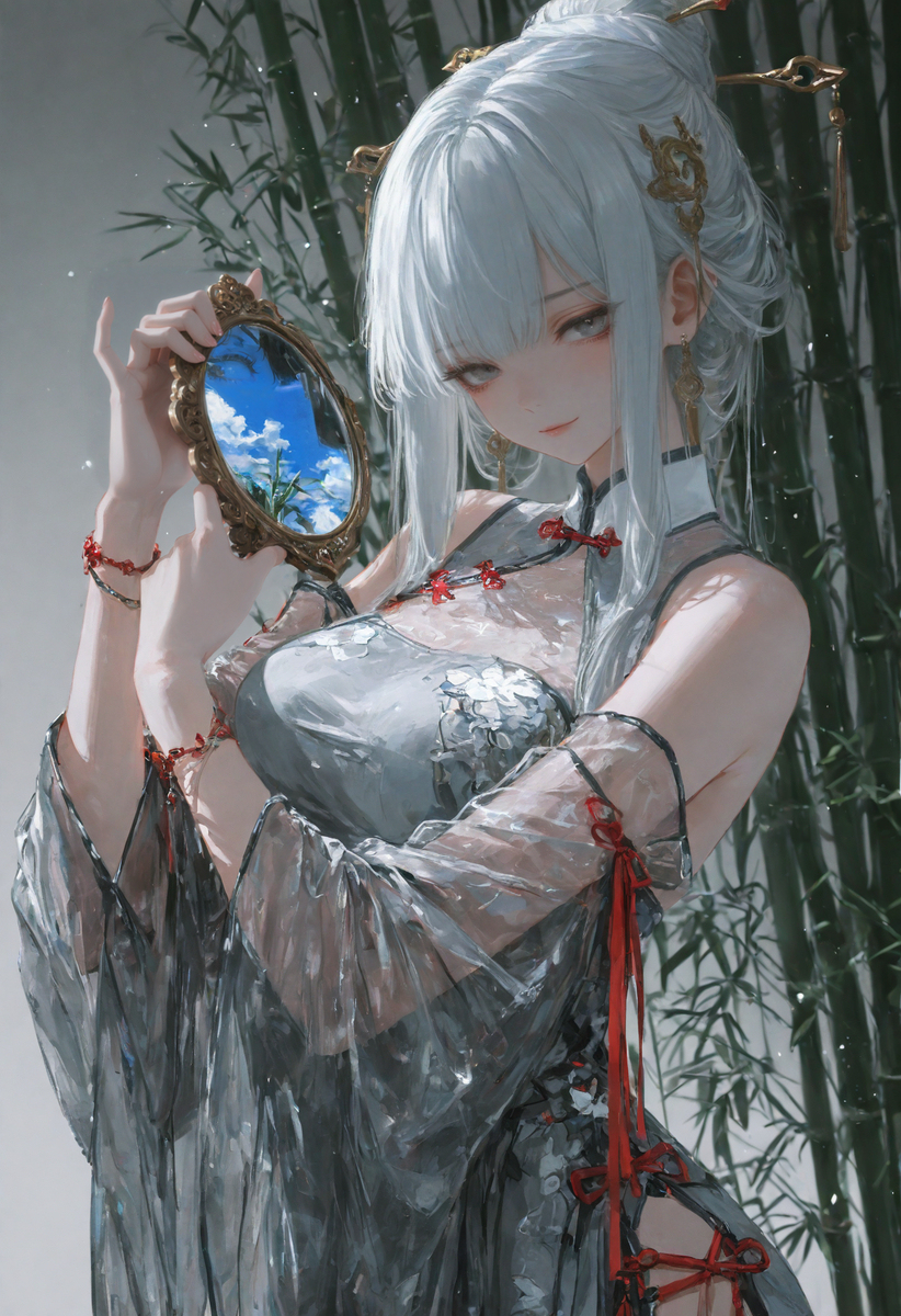 辰星-对镜贴花黄
