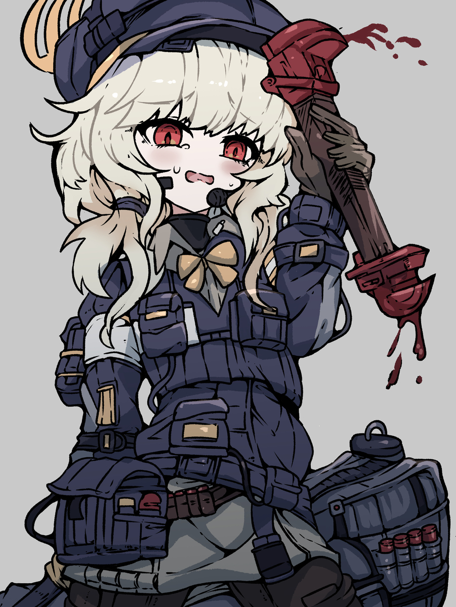 ブルアカ×ハイランダーXイラストまとめ