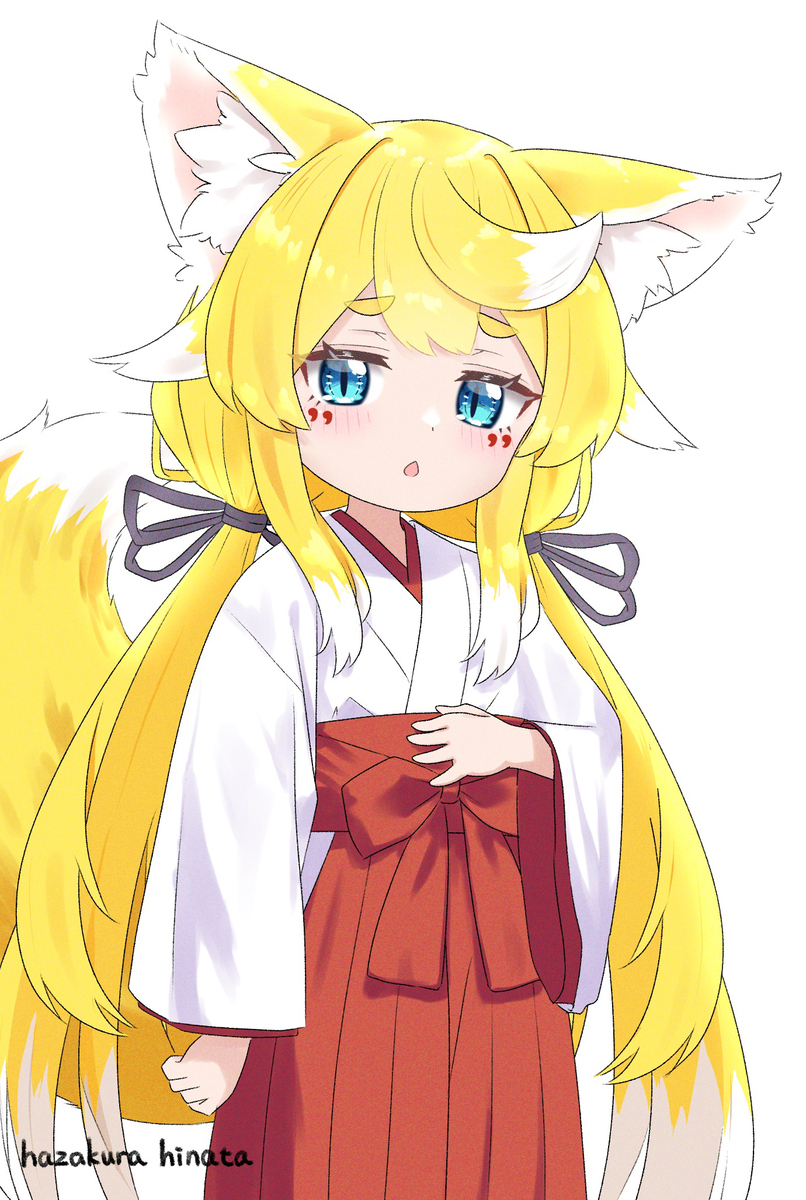 もふもふはらぺこ巫女のルーナちゃん🦊️✨